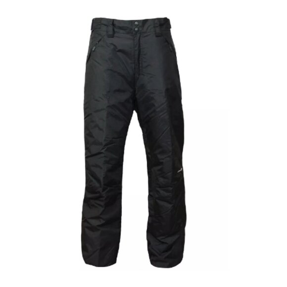 Black Snow Ski Pants – Waterproof Insulated Winter Gear Snowboarding Apre Ski 10 - Picture 1 of 10
